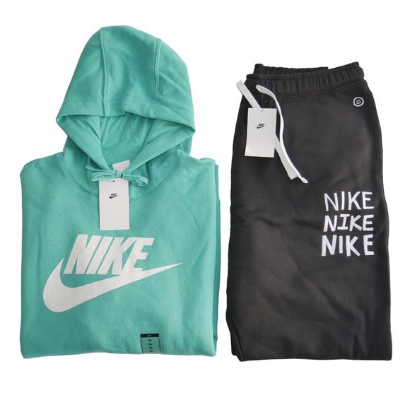 teal nike sweatsuit